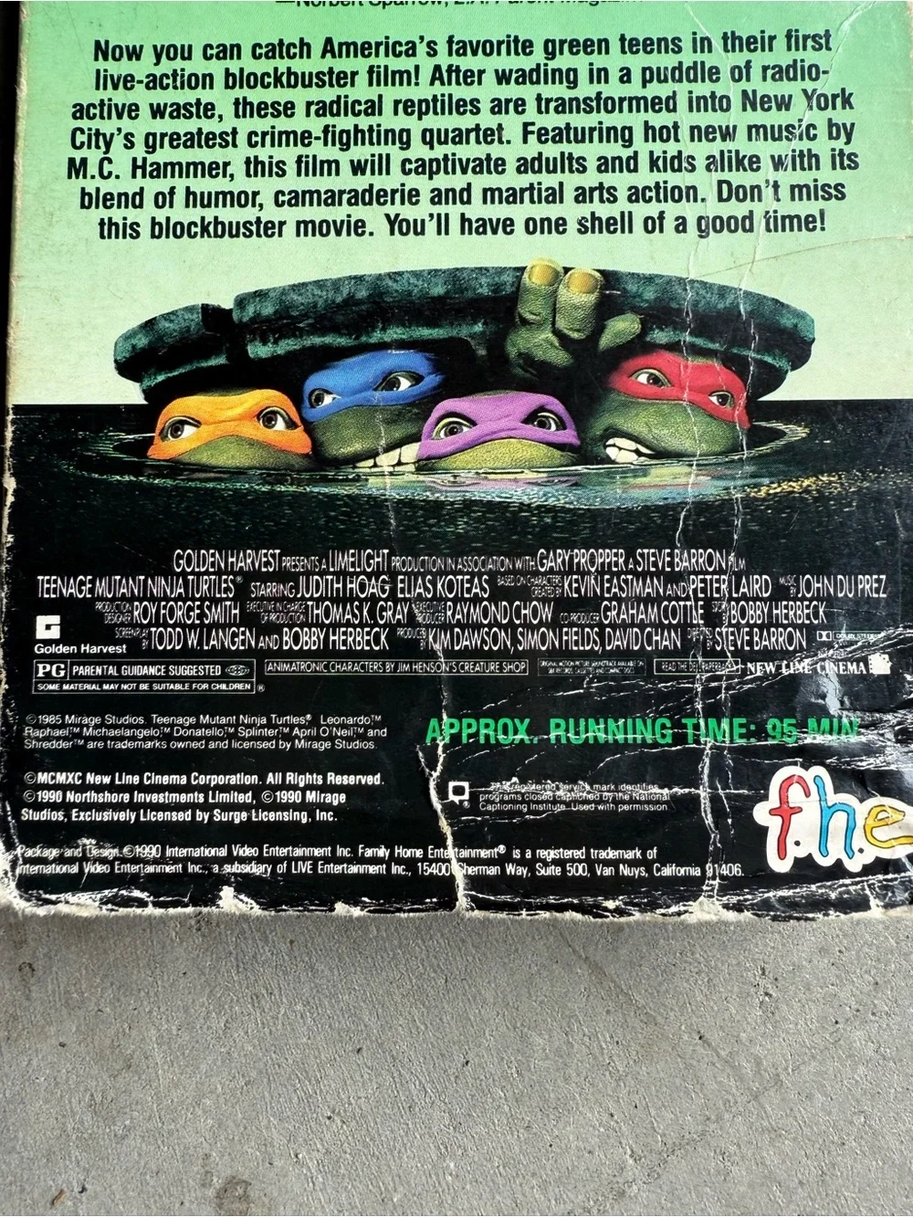 : The Movie VHS Tape - Black